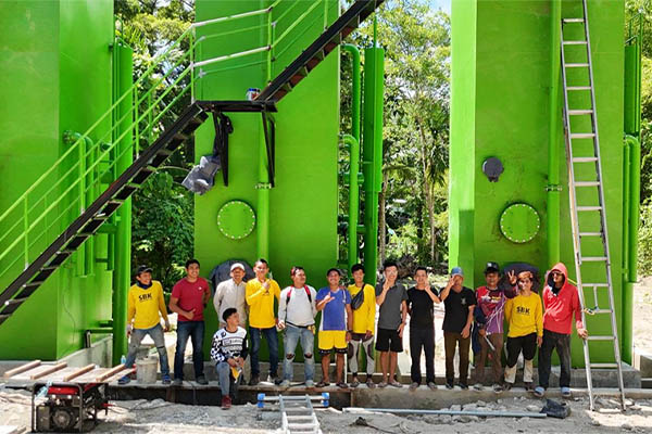 100T/H Township Residential Water Construction Project in Cebu, Philippines